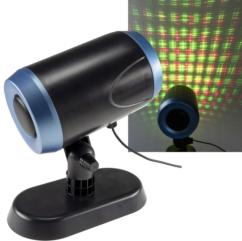 Bluetooth-Lautsprecher + Laser-Projektor Rhythm-N-Light