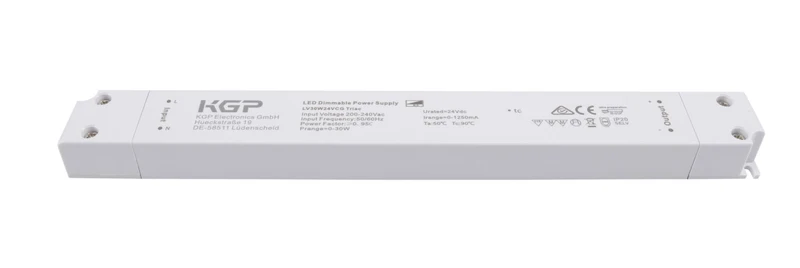 KGP KGP, Long-Flat, DIM, CV, LV30W24CG Triac