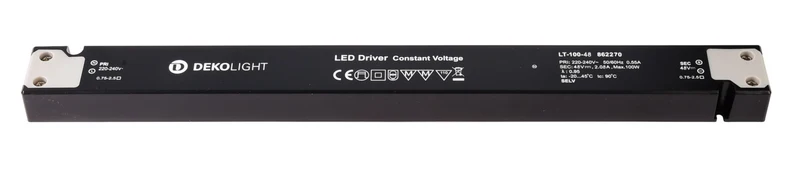 Deko-Light LONG-FLAT, CV, LT-100-48