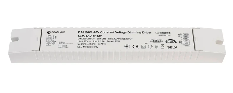 Deko-Light BASIC, DIM, CV, LCP75AD-1H12V