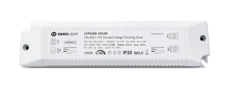 Deko-Light BASIC, DIM, CV, LCP40AD-1H12V