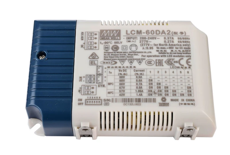 Meanwell Multi CC, LCM-60DA2 / DALI2 + DALI1