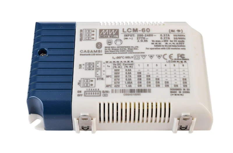 Meanwell Multi CC, LCM-60BLE / Casambi + Push