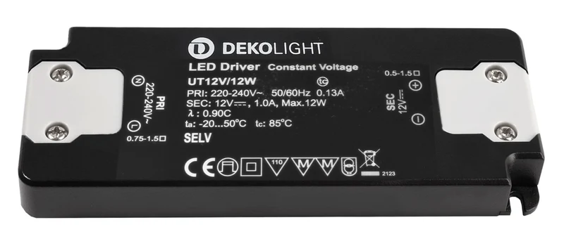 Deko-Light FLAT, CV, UT 12 V/12 W