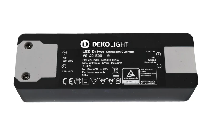 Deko-Light BASIC, CC, V8-40-500mA/40W