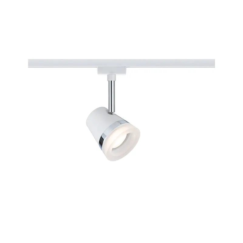 Paulmann URail Spot Cone max 1x10W GU10 Ws/Chr Met/Kst