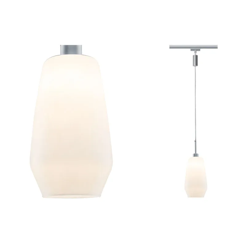 Paulmann URail Systems LED Pendulum Remo 1x3W Chrom matt/Satin 230V Glas