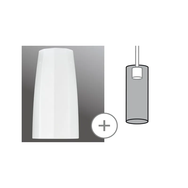 Paulmann URail 2Easy Glas Vico Satin Glas