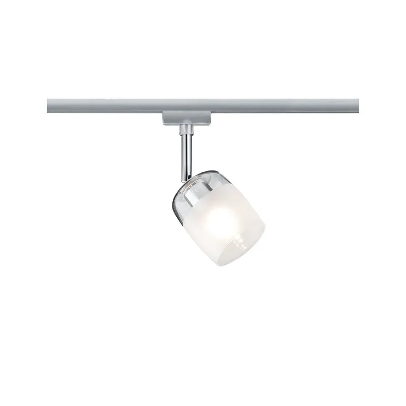 Paulmann URail System Spot Blossom max. 1x10W G9 Chrom matt/Klar/Satin 230V Metall/Glas