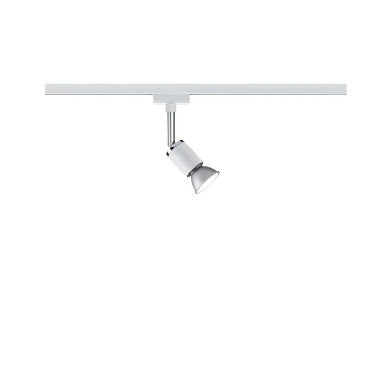 Paulmann URail System Spot Pure II max. 1x10W GU10 Weiß/Chrom 230V Met/Kst