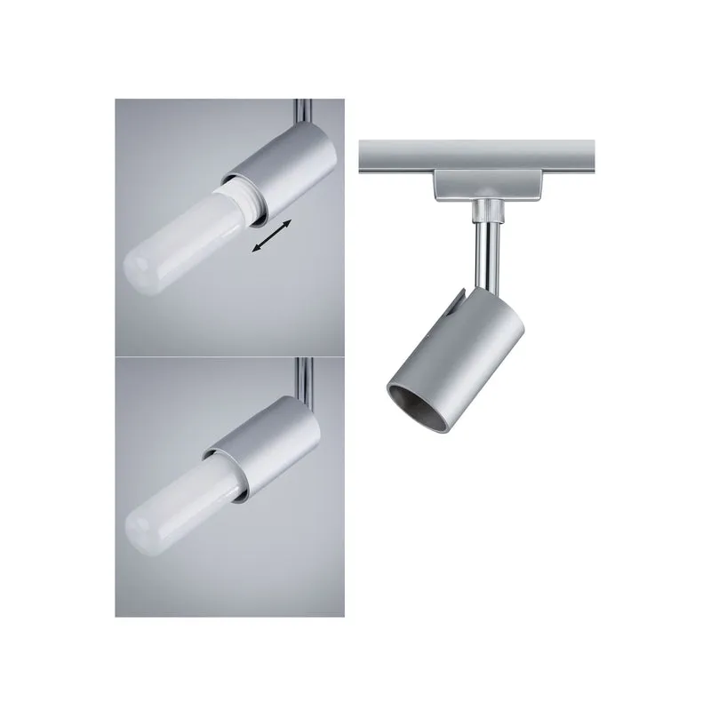 Paulmann URail System Spot Pure I max. 1x10W GU10 Chrom matt/Chrom 230V Met/Kst