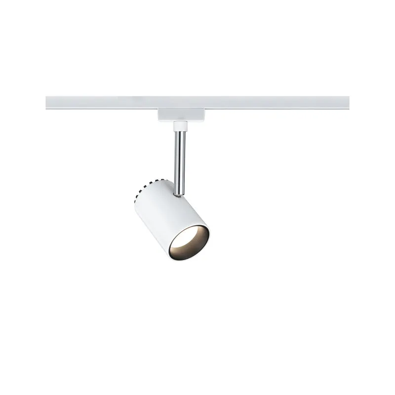 Paulmann URail System LED Spot Shine 1x5W Weiß 230V Met/Kst