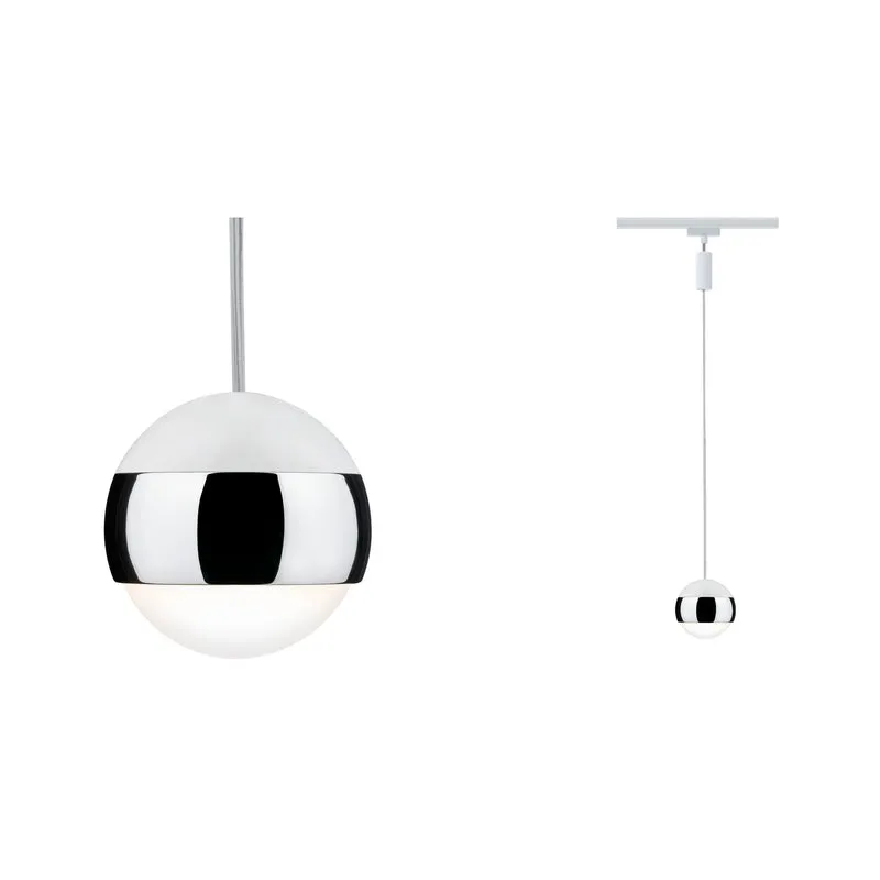 Paulmann URail System LED Pendel Capsule 1x4,5W Weiß 230V Metall