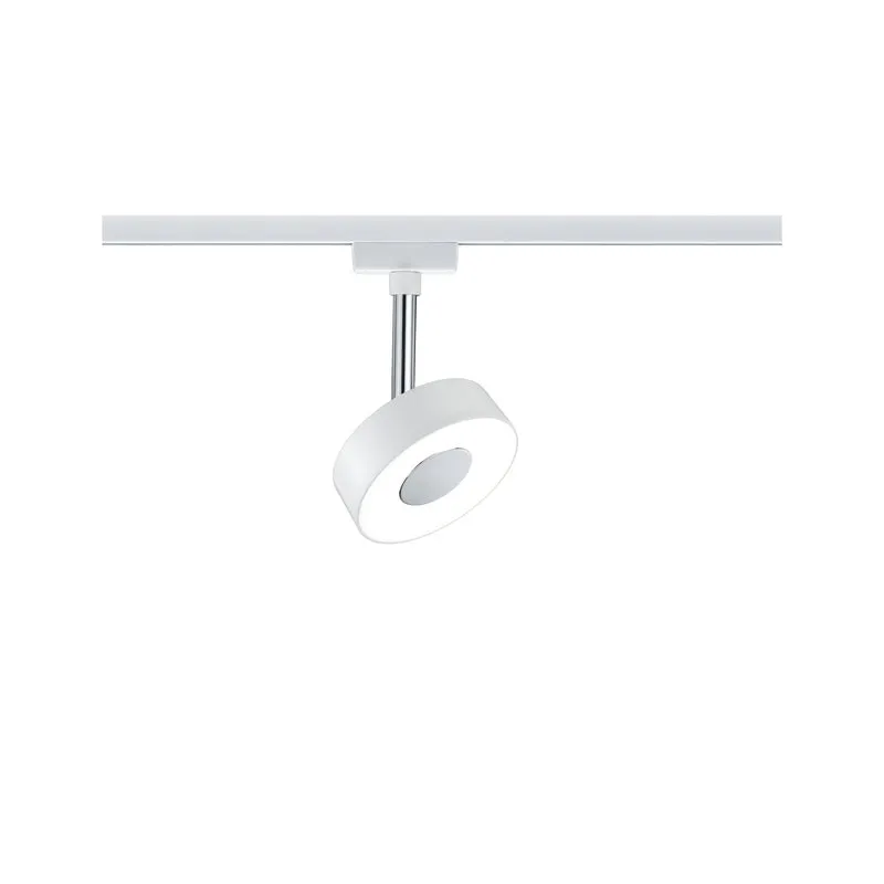 Paulmann URail System LED Spot Circle 1x5W Weiß 230V Met/Kst