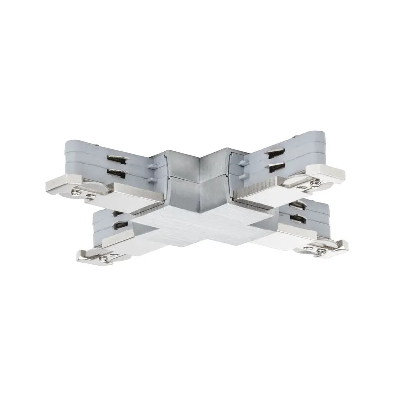 Paulmann Rail System VariLine X-Verbinder 2 Phasen max2000W/Phase Alu geb 230V Met