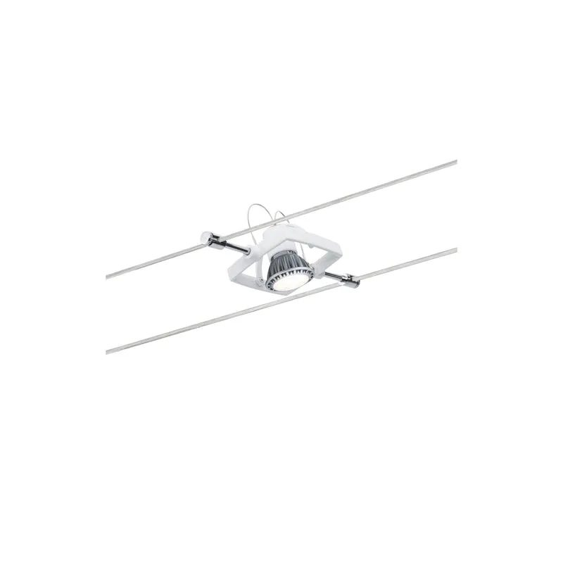 Paulmann Wire System Spot MacII max 1x10W GU5,3 Weiß 12V Metall/Kunststoff