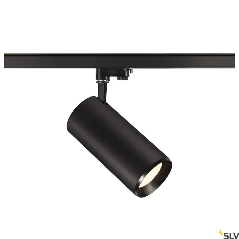SLV NUMINOS® XL PHASE, 3 Phasen Spot schwarz 36W 4000K 24°