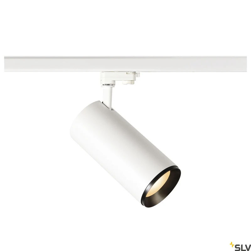 SLV NUMINOS® XL PHASE, 3 Phasen Spot weiß / schwarz 36W 3000K 60°