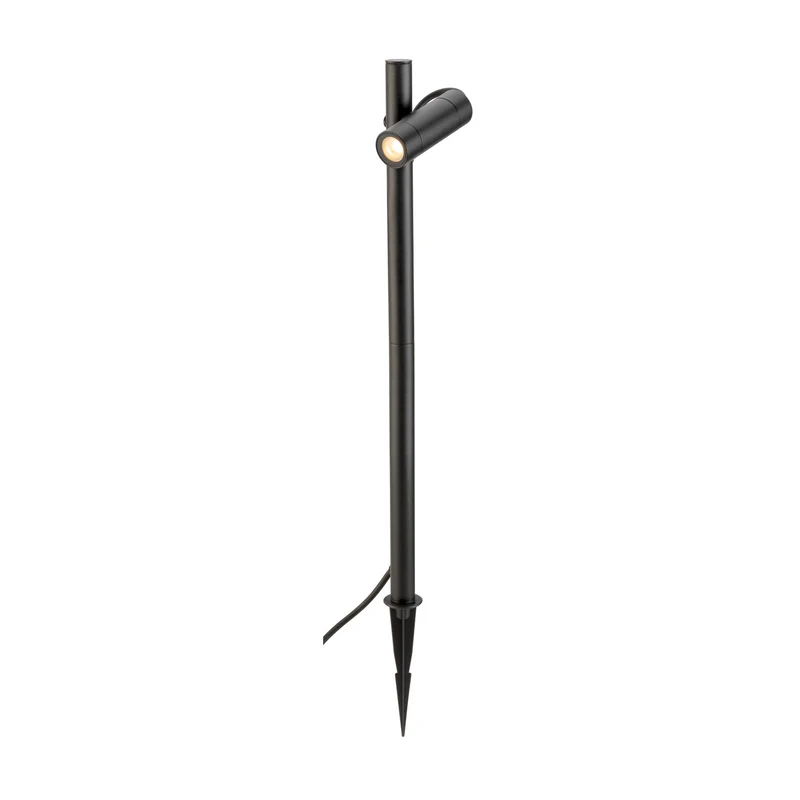 HELIA SLIM Pole, single, LED Outdoor Stehleuchte, schwarz IP65 3000 K
