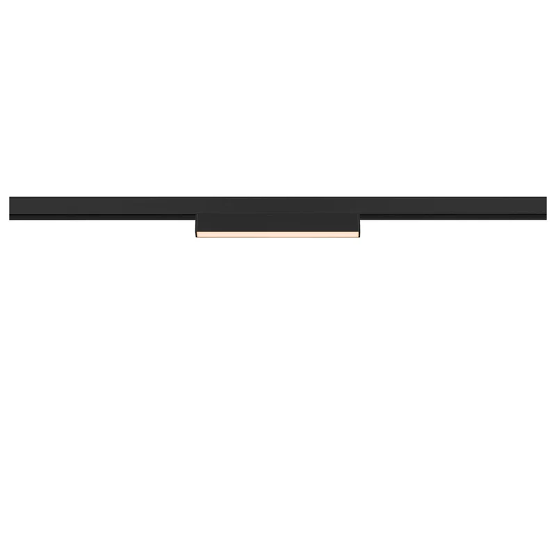 IN-LINE 22 48V TRAC K, opal, DALI, Spot, schwarz / schwarz, 7.3 W, 540 lm, 2700 K, CRI 90, 95°