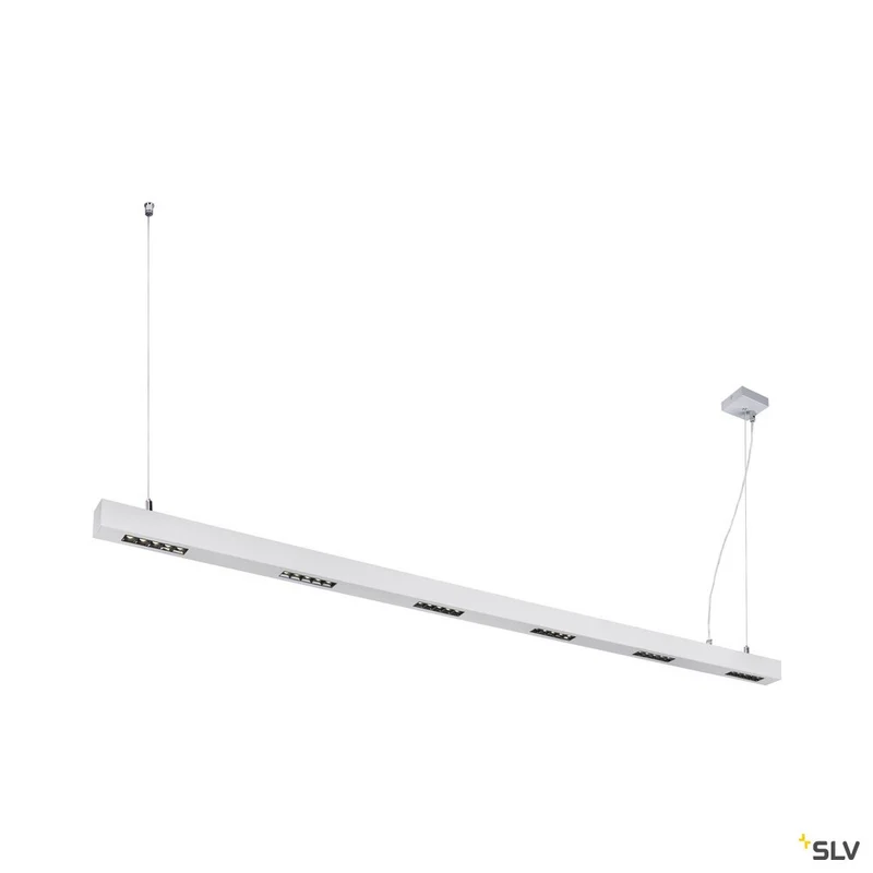 SLV Q-LINE PD, LED Indoor Pendelleuchte, 2m, BAP, silber, 4000K