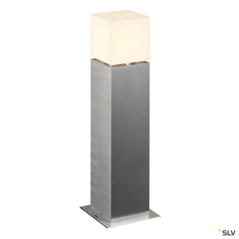 SLV SQUARE POLE 60 LED, LED Outdoor Stehleuchte, IP44, Edelstahl 316, 3000K