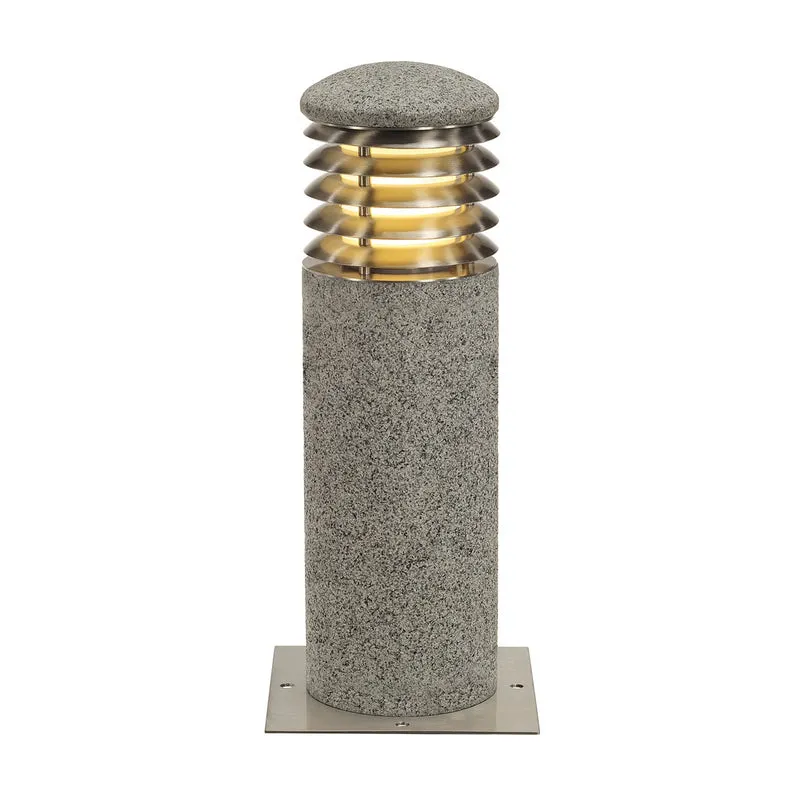 SLV ARROCK GRANITE 40 ROUNDStehleuchte, Granit, salt &pepper, E27, max. 15W