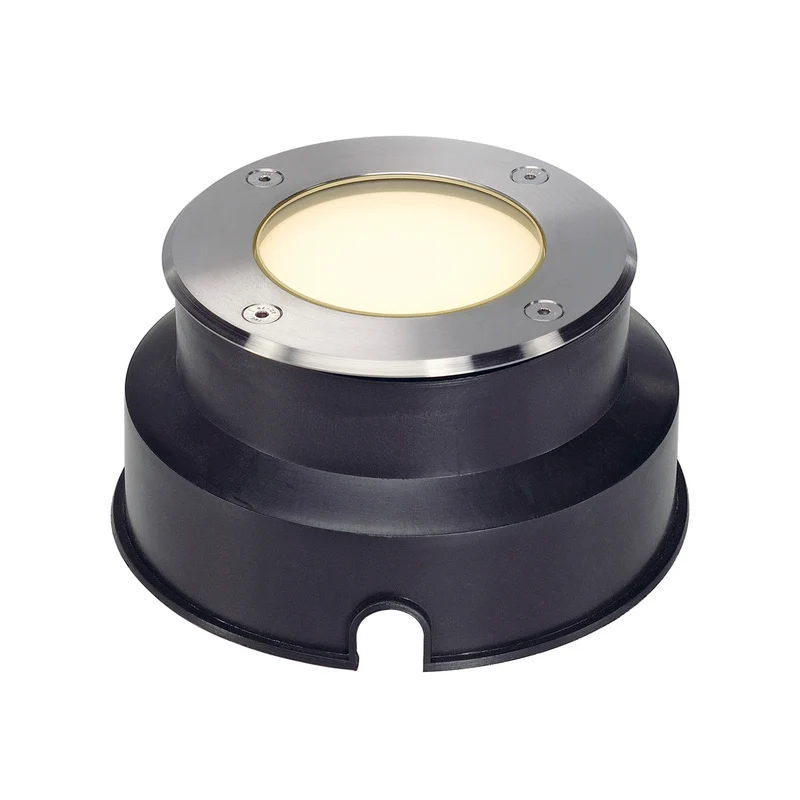 SLV DASAR 115 LED Bodeneinbau-strahler, Edelstahl 316, 3.8W,warmweiss, IP67