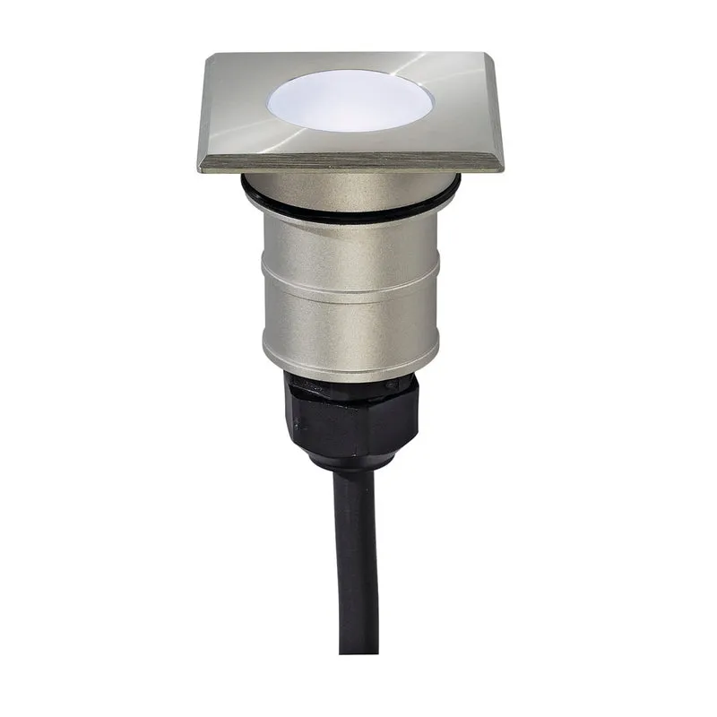 SLV POWER TRAIL-LITE square,Edelstahl 316, 1W LED, 5700K,IP67