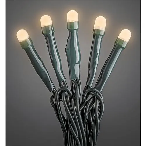 Micro LED Innenkette gefrostet 35 bernsteinf. LED 6342-820