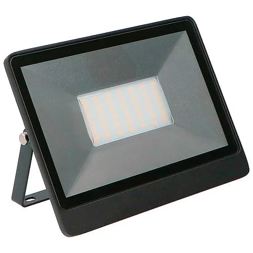 EGB LED Strahler PROaura sw, IP65 30W 2400lm 3000K IK05