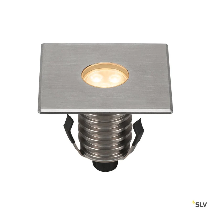 SLV DASAR PREMIUM HV, Boden- einbauleuchte, eckig, 6W, 24°, 3000K