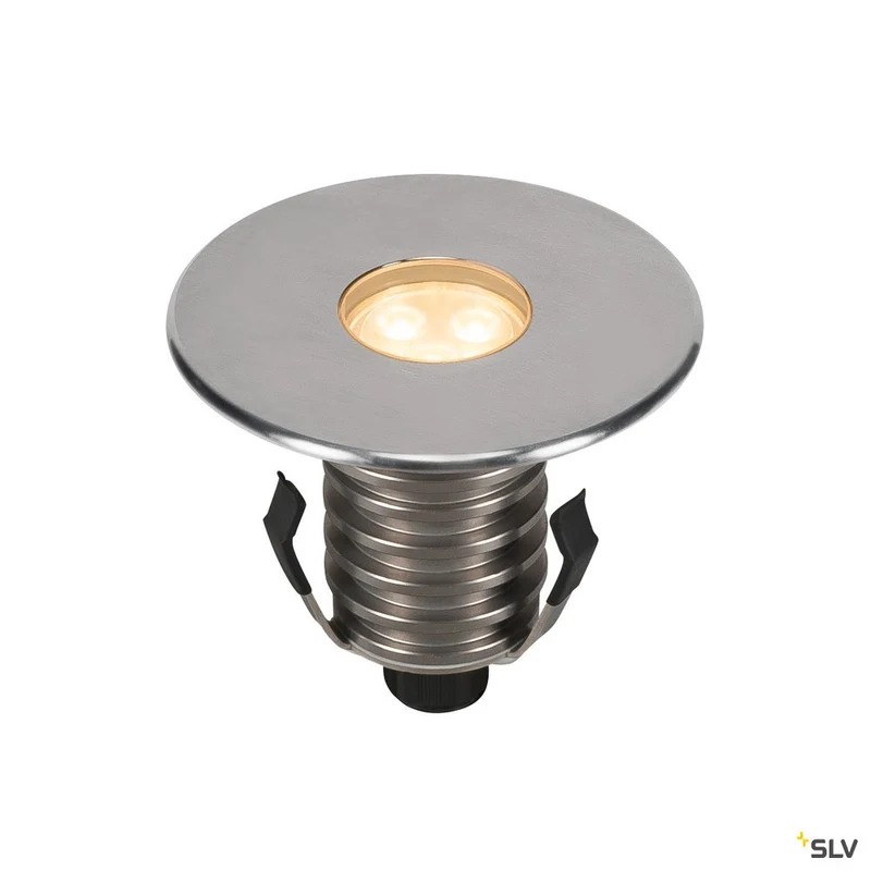 SLV DASAR PREMIUM HV, Bodeneinbau- leuchte, rund, 6W, 24°, 3000K
