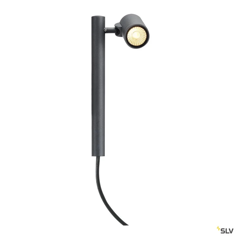 SLV GUNNSY Leuchtenkopf, single spot, sandy anthracite, 8W LED, 3000K