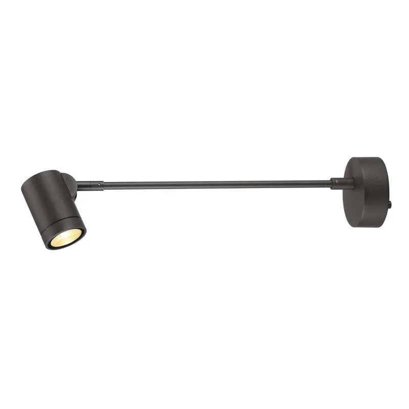 SLV GUNNSY WALL DISPLAY STRAIGHT, sandy anthracite, 8W LED, 3000K