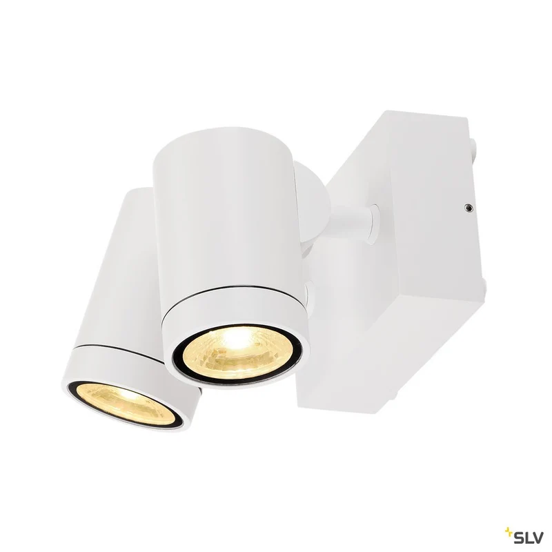 SLV GUNNSY WALL Wandleuchte, sandy white, 2x8W LED, 3000K