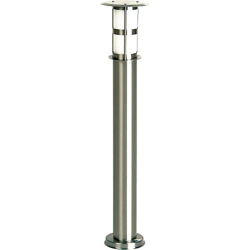 EGB Edelstahl-Pollerleuchte IP44, Glas opal 1x E27 / max 60W