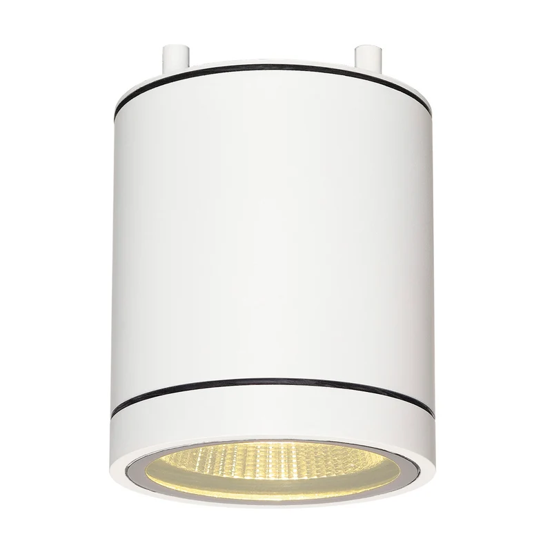 SLV ENOLA_C OUT CL Deckenleuchte, rund, weiss, 9W LED, 3000K, 35°