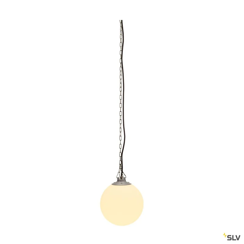SLV ROTOBALL SWING 25 Pendel- leuchte, weiss, E27