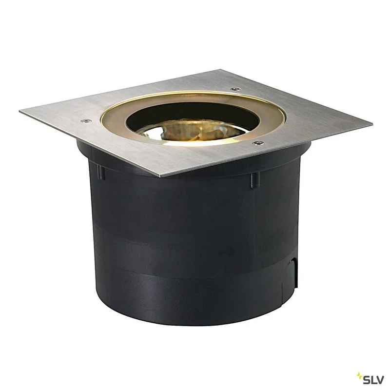 SLV Bodeneinbaustrahler ADJUST QRB111 eckig 304 50W IP67