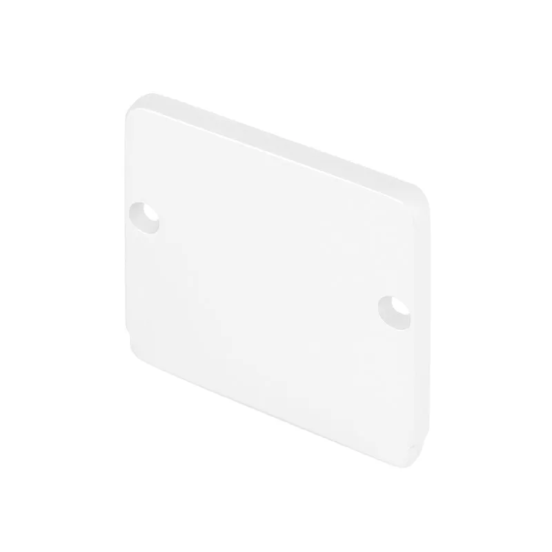 SLV GLENOS Endkappe für Industrial Profil Flat, mattweiss, 2 Stück