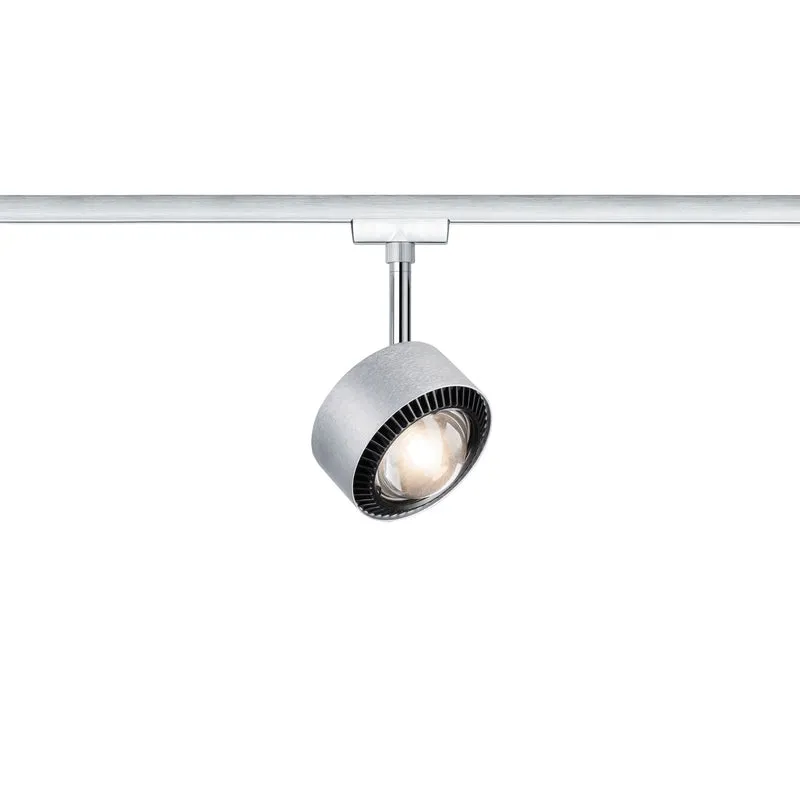 Paulmann VariLine Spot Aldan 1x9W Alu gebürstet Schwarz 230V Metall/Kunststoff dimmbar
