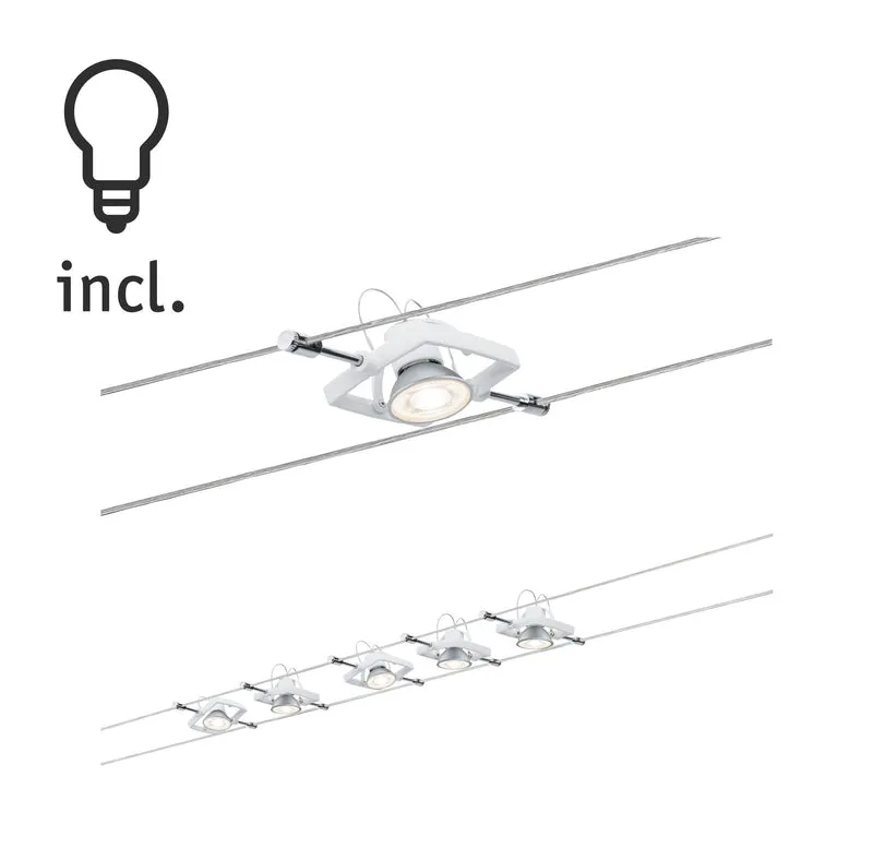 Paulmann Bundle Wire Set MacII max 5x10W GU5,3 Ws