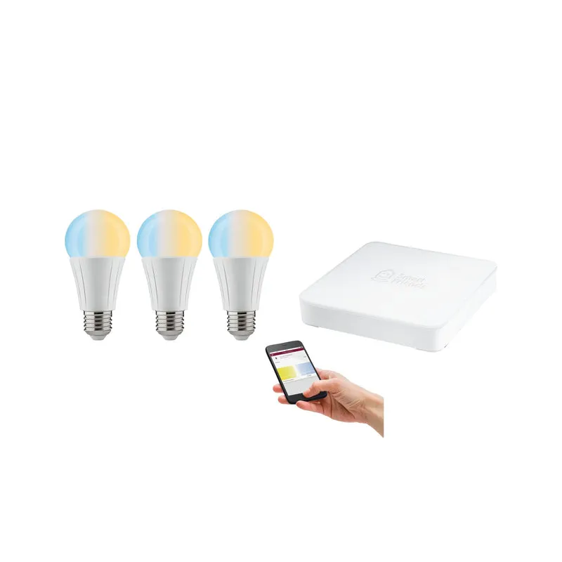 Paulmann SmartHome Starter Set Soret 3xAGL 8,5W TunW mit SmartFriends Box
