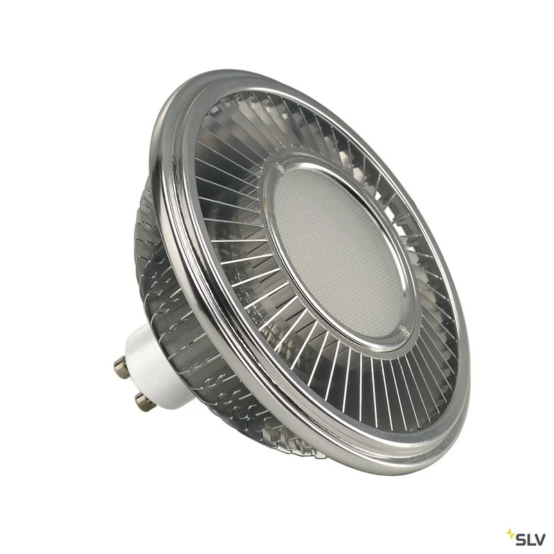 SLV LED Leuchtmittel, QPAR111, GU10, 4000K, 1200lm, 140°, dimmbar