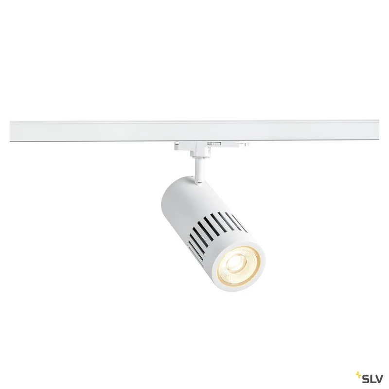 SLV 3~ STRUCTEC DALI 3 Phasen System Leuchte weiß 4000K 36° inkl. 3 Phasen-Adapter