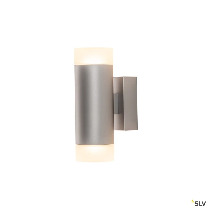 SLV ASTINA UP/DOWN QPAR51 Indoor Wandaufbauleuchte grau