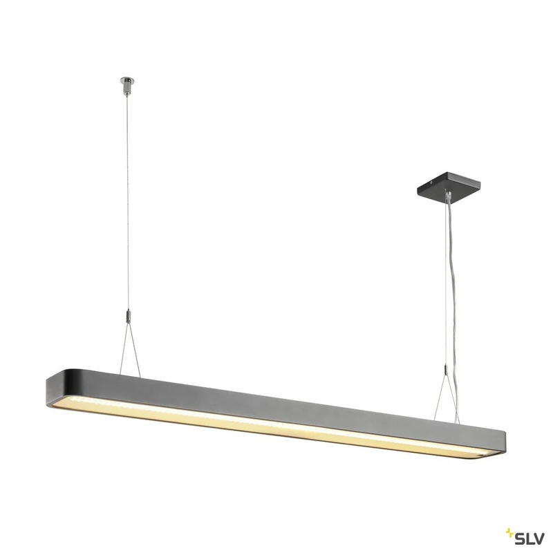 SLV WORKLIGHT PLUS, Indoor LED Pendelleuchte 3000K anthrazit