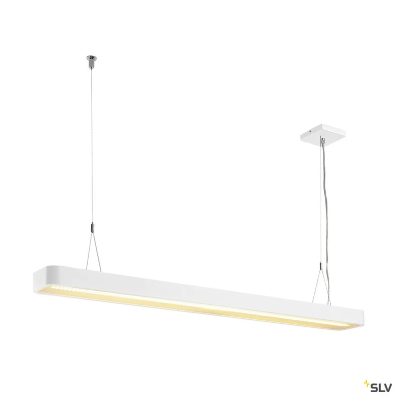 SLV WORKLIGHT PD DALI, Indoor LED Pendelleuchte weiß 3000K