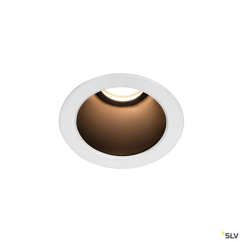 SLV HORN MAGNA LED Outdoor Deckeneinbauleuchte weiß/schwarz 3000K 25°